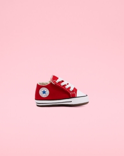 Converse Chuck Taylor All Star Cribster Erkek Çocuk Mid Ayakkabı Kırmızı/Bej Rengi/Beyaz | 8715930-T
